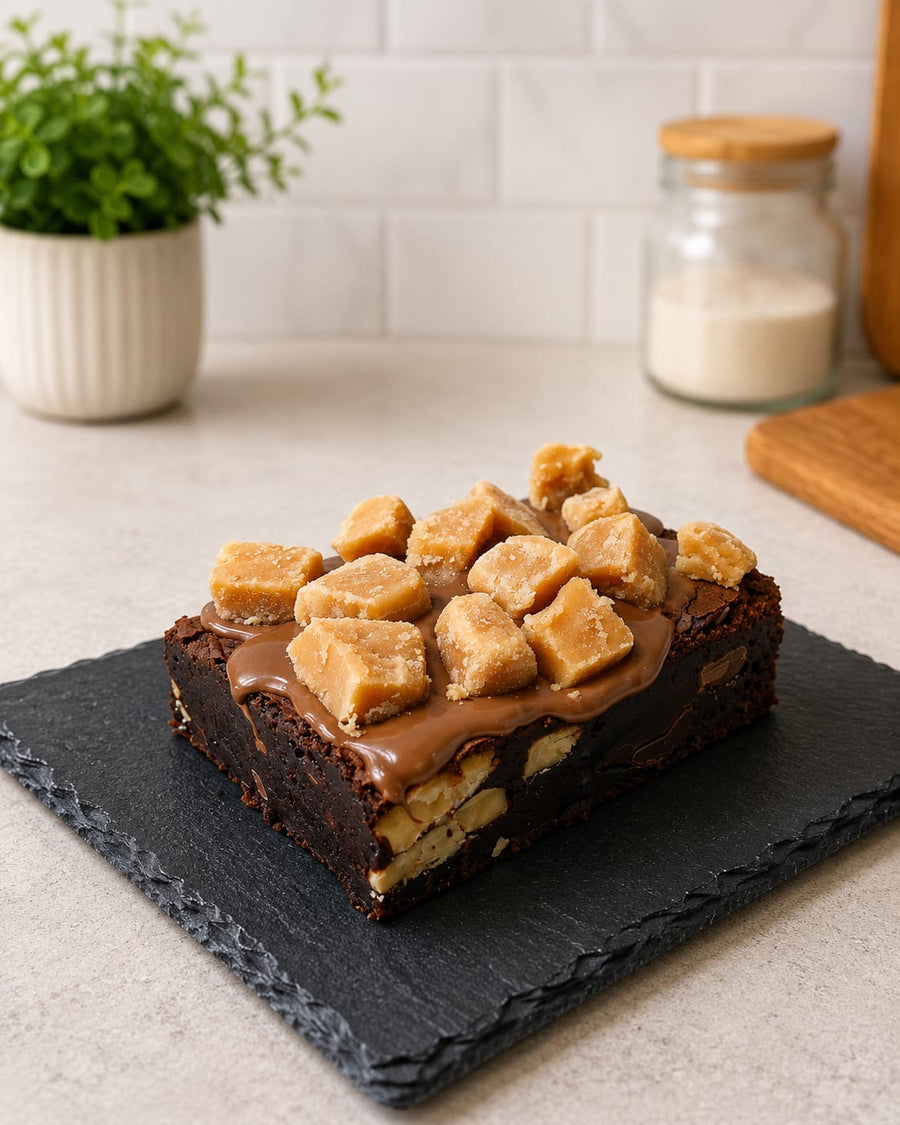 Scottish Tablet Brownie